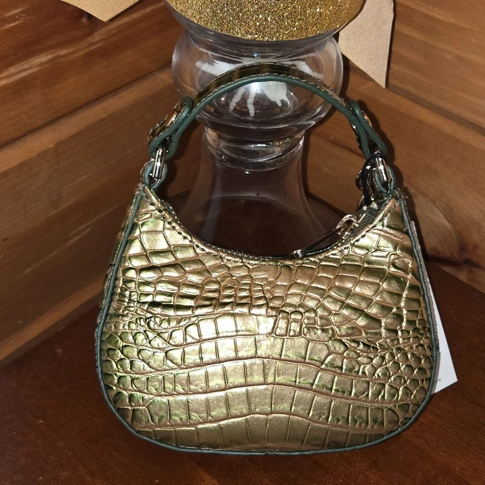 Brahmin Lollie Matcha Charm Handbag NWT